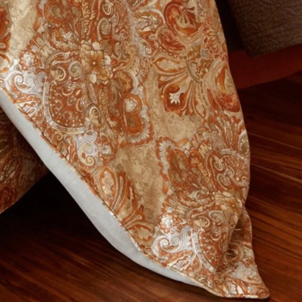 Peacock Alley Baroque Paisley Duvet Cover Set